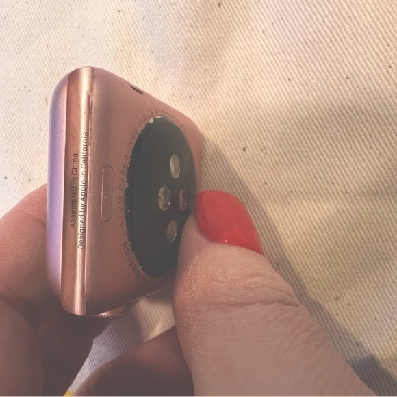 Apple ๐ PARTS ONLY ๐ i iWatch 1st Generation Model A1554 42MM Rose Gold - Picture 3 of 6